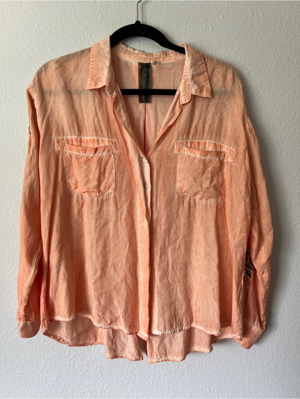 Aratta Silent Journey Kate embroidered blouse shirt